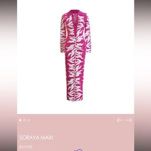 Hanifa Soraya Maxi dress Fushia